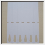 Schlaufenetiketten TF6r19CD (279x35 mm)